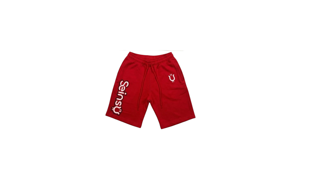 Seinsu Global Matching Graphic T-Shirt and Shorts Set