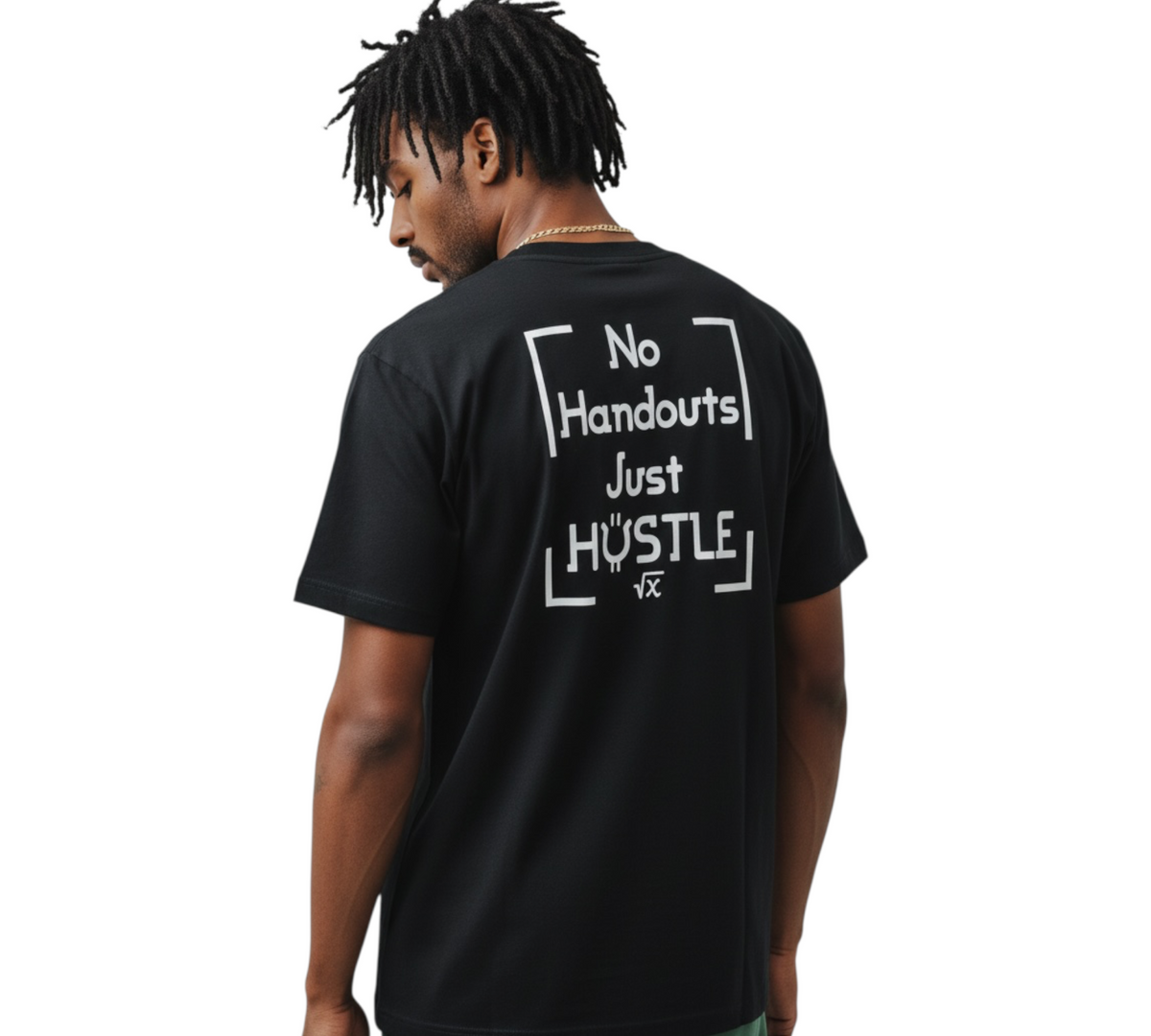 Seinsu Global "No Handouts" Short Sleeve Crewneck T-Shirt